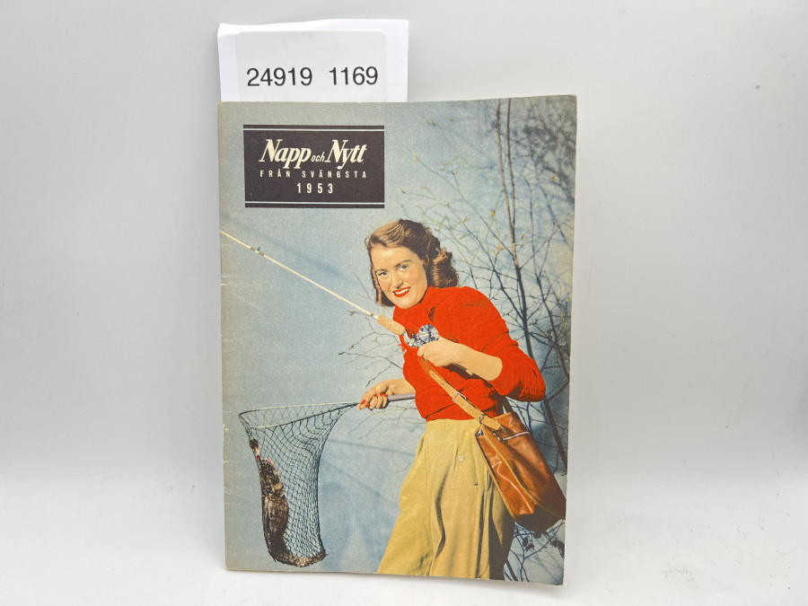 Katalog: Napp och Nytt fran Svängsta 1953. A-B Urfabriken Svängsta