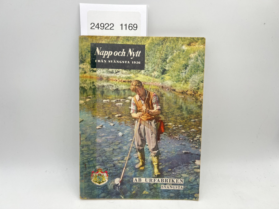 Katalog: Napp och Nytt fran Svängsta 1956, AB Urfabriken Svängsta