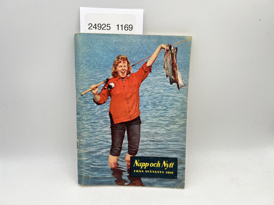 Katalog: Napp och Nytt fran Svängsta 1959, AB Urfabriken Svängsta. Sweden