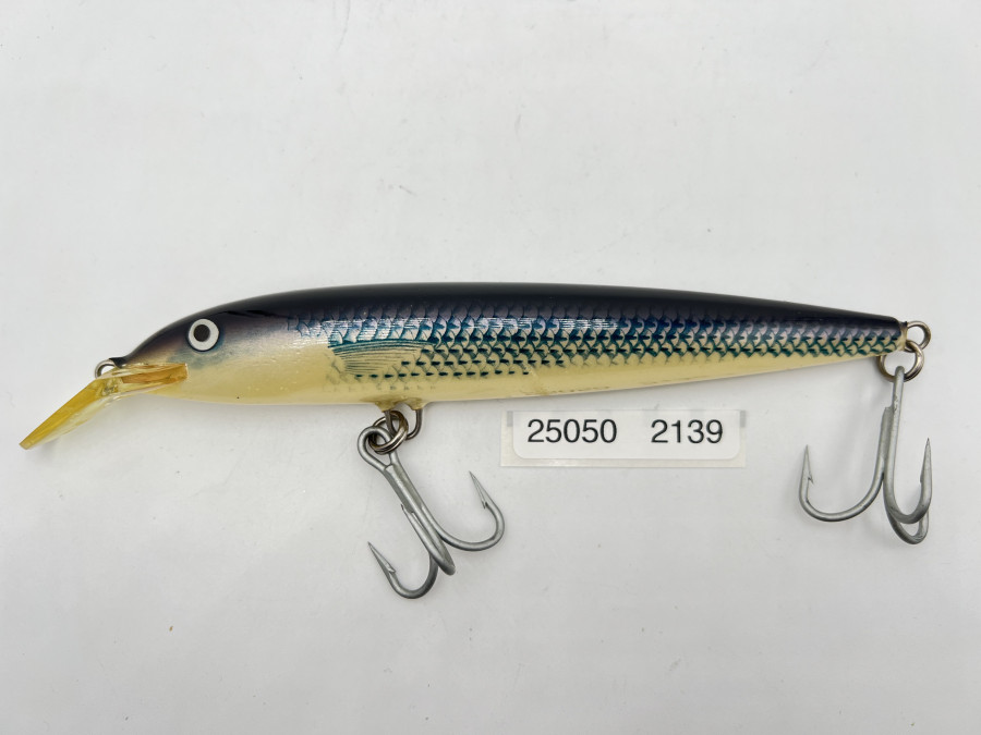 Wobbler, Rapala, Finland, 21cm lang, Gewicht 45 Gramm