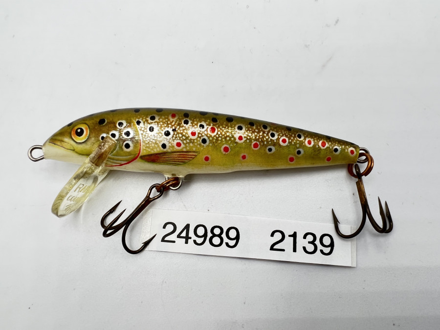 Wobbler, Rapala, 9cm lang, Gewicht 8 Gramm