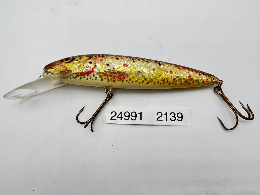 Wobbler, DAM, 13,50cm lang, Gewicht 18 Gramm