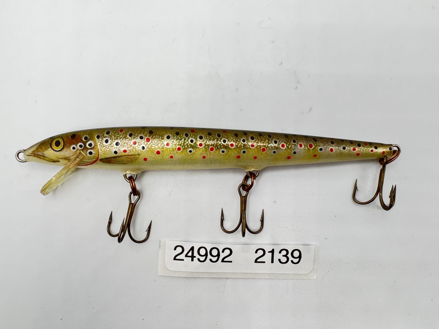 Wobbler, Rapala, 13,50cm lang, Gewicht 8 Gramm