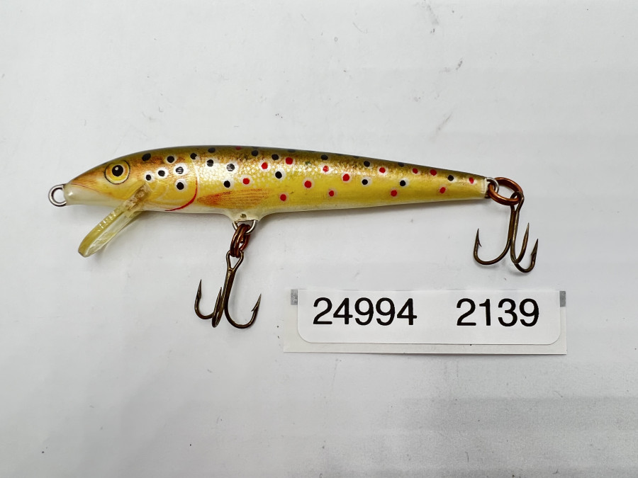 Wobbler, Rapala, 9cm lang, Gewicht 4 Gramm