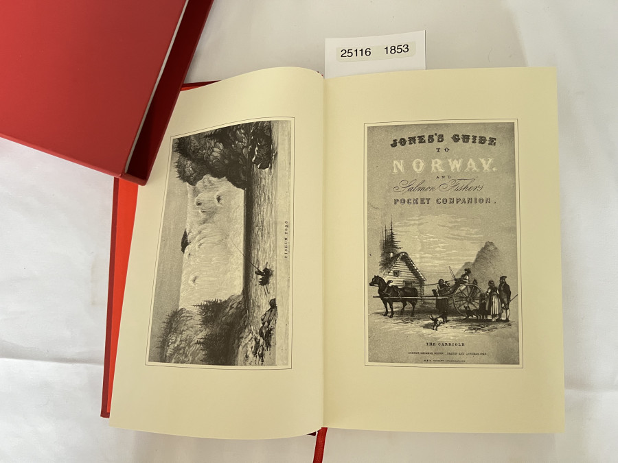 The Flyfisher´s Classic Library: Jones´s Guide to Norway by Frederic Tolfrey, limited edition of 2000, slipcase, 1994