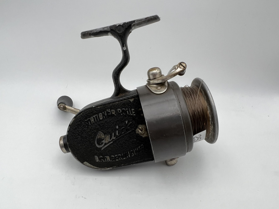Stationärrolle, Quick Standard D.A.M. Berlin SW68, Stationäry Drum Bait Casting Reel, Gebrauchsspuren