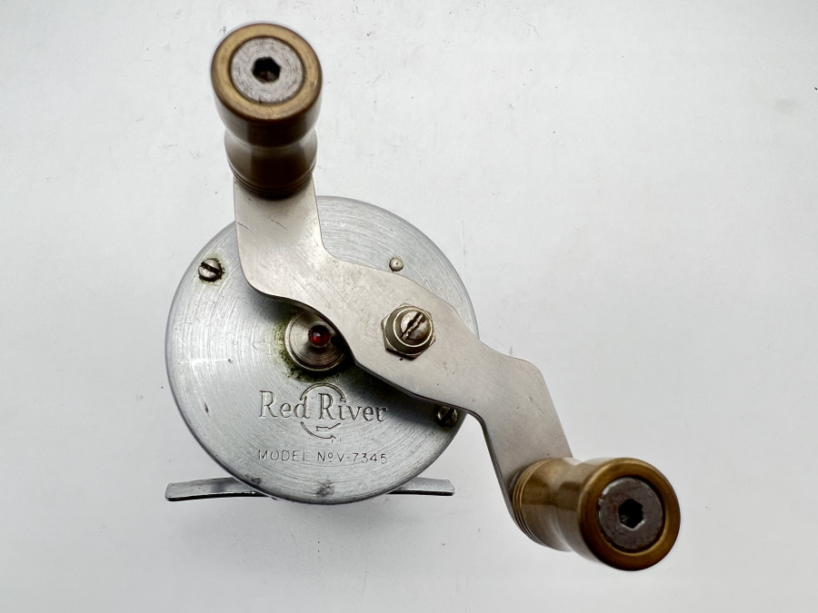 Multirolle, Red River, Model No V-7345, ausschaltbare Knarre, Rollendurchmesser 55mm, Gebrauchsspuren
