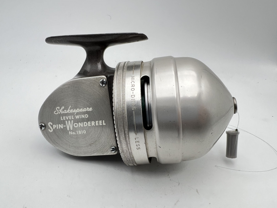 Kapselrolle, Shakespeare Level Wind Spin-Wondereel, No. 1810, Gebrauchsspuren