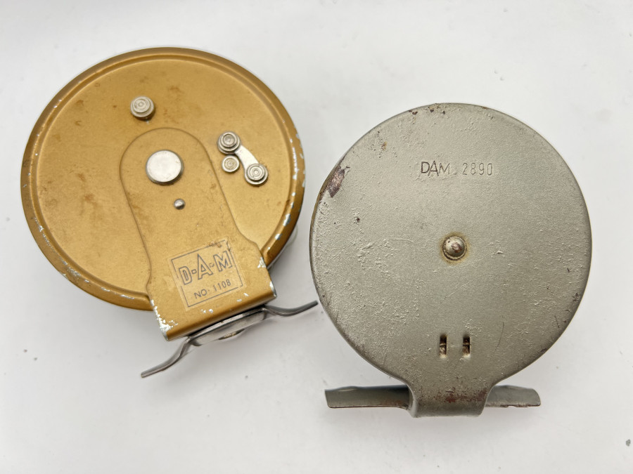 2 DAM Rollen, Wenderolle No. 1108 und Grundrolle 2890, Gebrauchsspuren