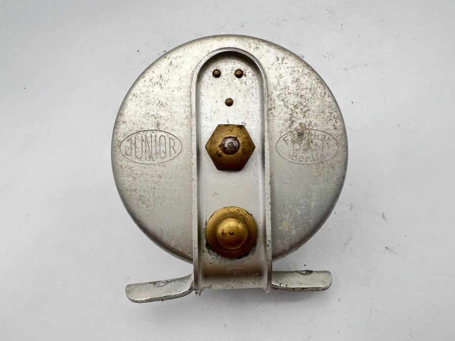 Spinn- und Grundrolle, DAM Junior, Made in Germany, Gebrauchsspuren