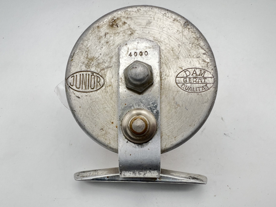 Spinn- und Grundrolle, DAM Junior 4000, Made in Germany, Gebrauchsspuren