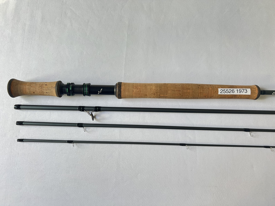 Fliegenrute, Guideline ULS Hybrid, 4tlg., 10", #5, 12gr / 185 grains, Futteral, Codura Transportrohr, guter Zustand, Transportlänge 870mm