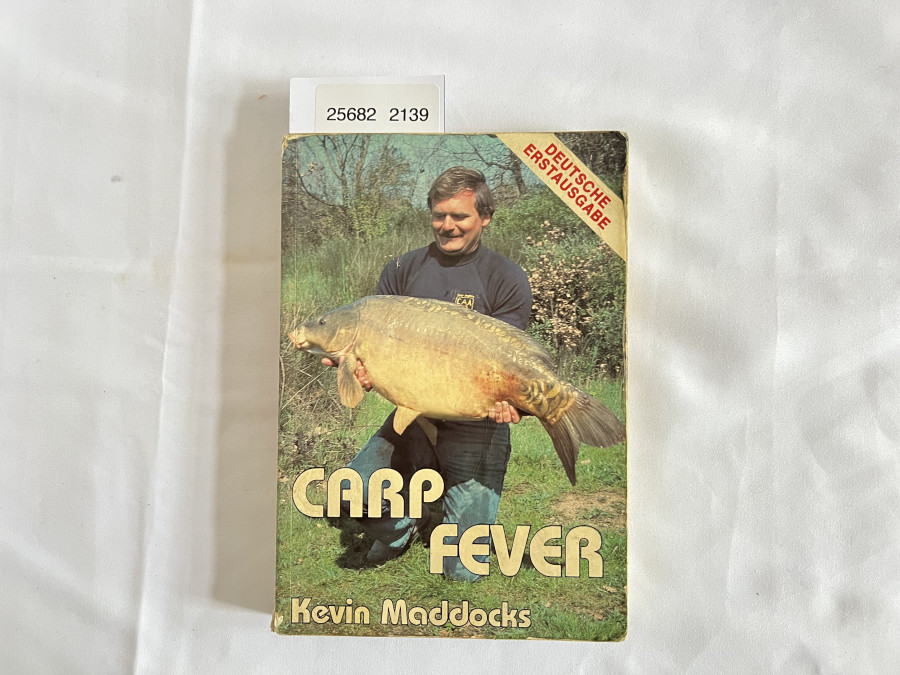 Karpfen Fieber, Carp Fever, Kevin Maddocks. Deutsche Erstausgabe