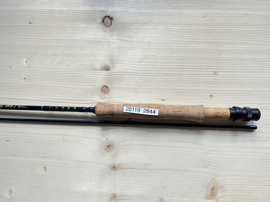 Fliegenrute, Shimano Sportsman Fly 8667, 2tlg., 2,59m, #6-7, Futteral, Gebrauchsspuren