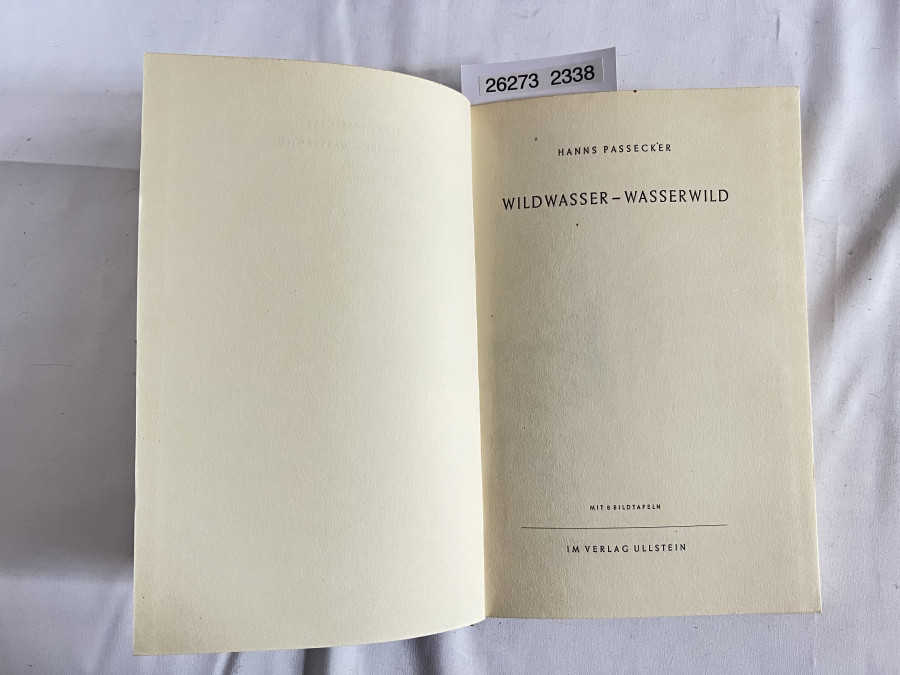 Wildwasser - Wasserwild, Hanns Passecker, 1952