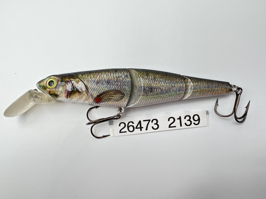 Huchen Wobbler, Jointed Minnow, 115mm lang, 30 Gramm