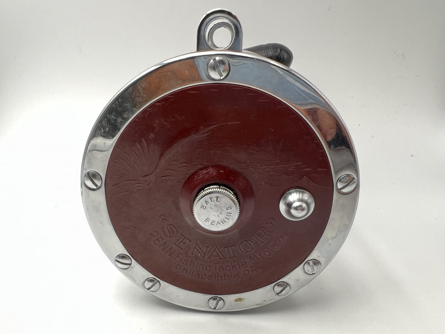 Multirolle, Peen Special Senator 114H, 6/0 High Speed, Ball Bearings, Cast Bronze Spool, Gear Ration: 2,8-1, Cap: 525 Yds, 50lb, Made in USA, wie neu, im Karton