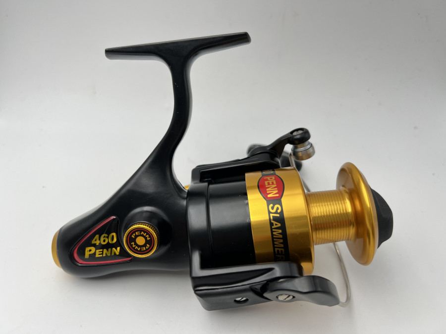 Stationärrolle, Penn 460 Slammer, Made in China, neu im Karton