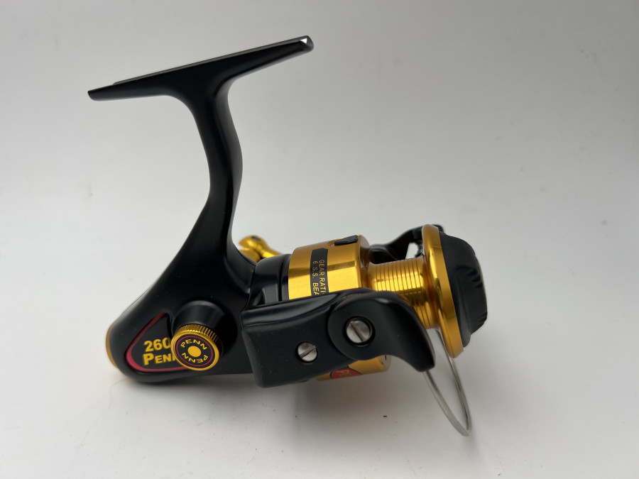 Stationärrolle, Penn 260 Slammer, Made in China, neu im Karton