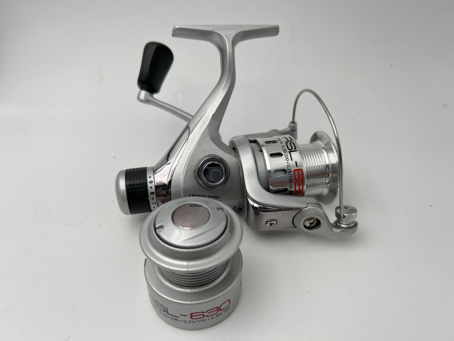 Stationärrolle, Balzer, RSL - 630, 6 Bearing System, Reservespule, neu im Karton