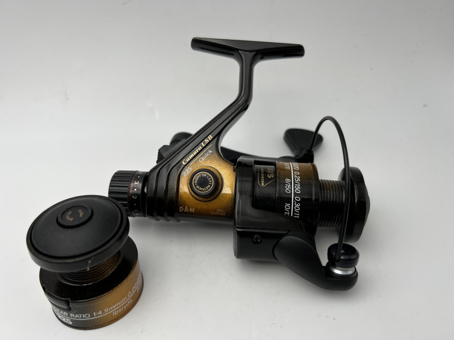 Stationärrolle, DAM Quick Camaro LBS 225, Reservespule, neu im Karton