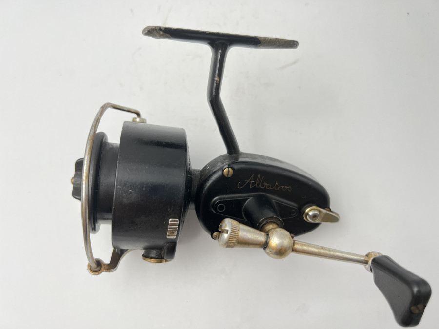 Stationärrolle, Mitchell 300 Automatic Albatros, starke Gebrauchsspuren