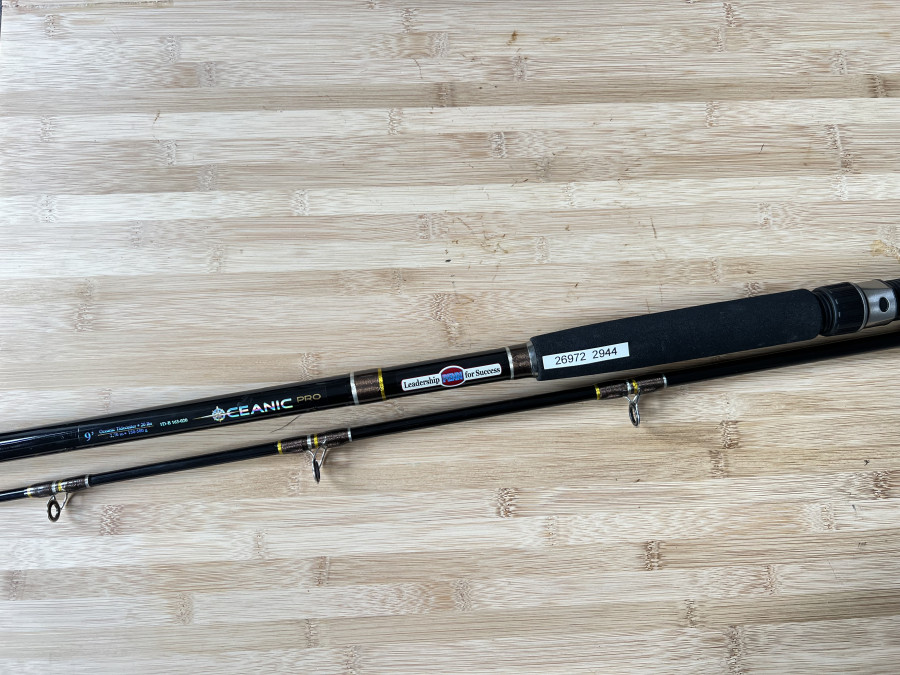 Meeresrute, Penn, Oceanic Tidecutter, 20lbs, 2tlg., 2,70m, WG 150-500g, neu im Futteral, Transportlänge 1450mm