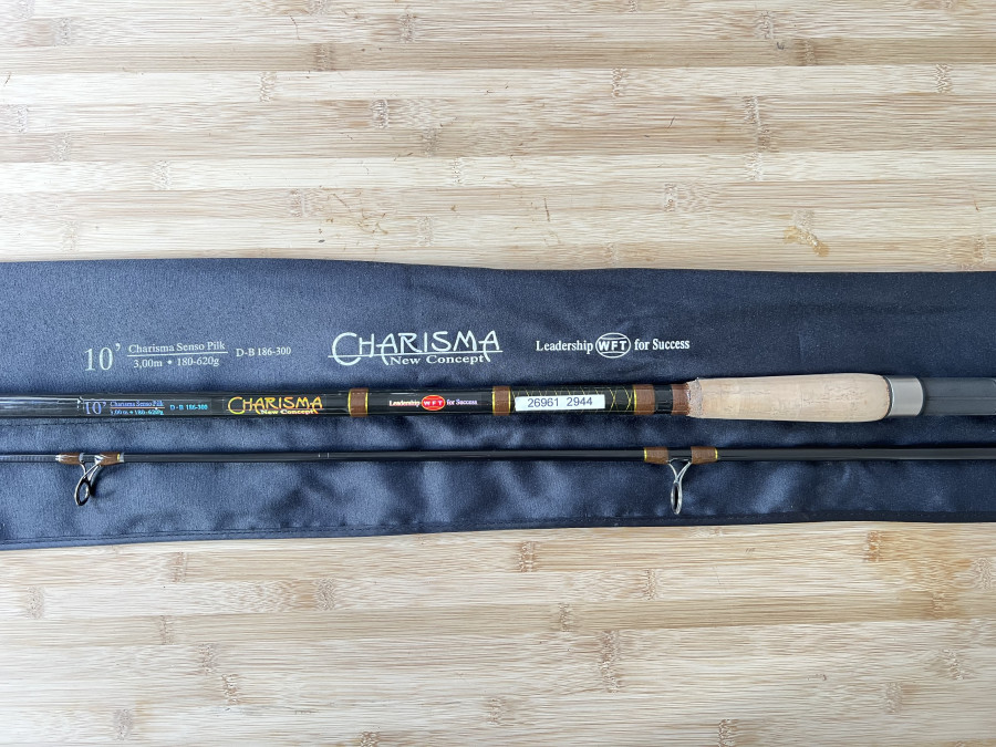 Pilkrute, WFT, Charisma Senso Pilk, 3tlg., 3,00m, WG 180 -620g, neu im Futteral, Transportlänge 1580mm