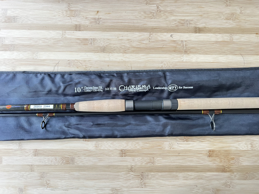 Pilkrute, WFT, Charisma Senso Pilk, 2tlg., 3,00m, WG 120-420g, neu im Futteral, Transportlänge 1560mm