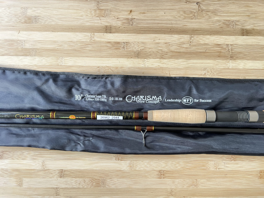 Pilkrute, WFT, Carisma Senso Pilk, 2tlg., 3,00m, WG 320-1000g, neu im Futteral, Transportlänge 1580mm