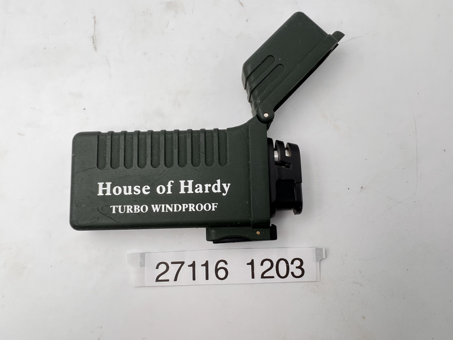 Feuerzeug, House of Hardy, muss betankt werden