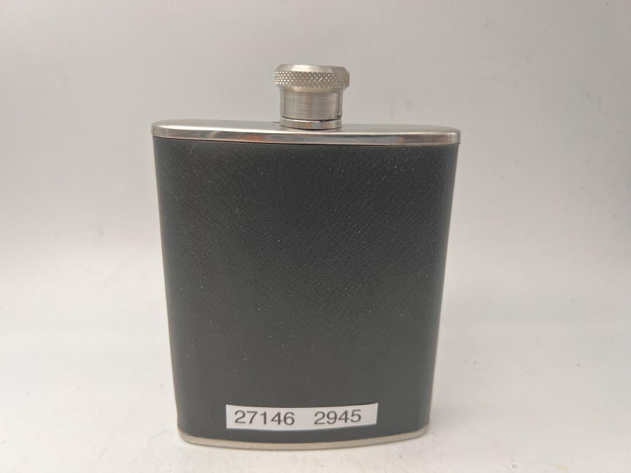Flachmann, Stainless Steel, Made in U.K, 250ml, guter Zustand
