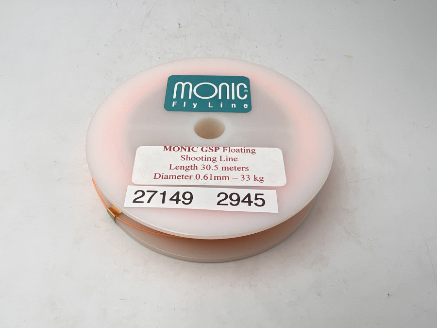 Shooting Line, Monic GSP Floating, 30,5m, 0,62 Durchmesser - 33 kg, wie neu