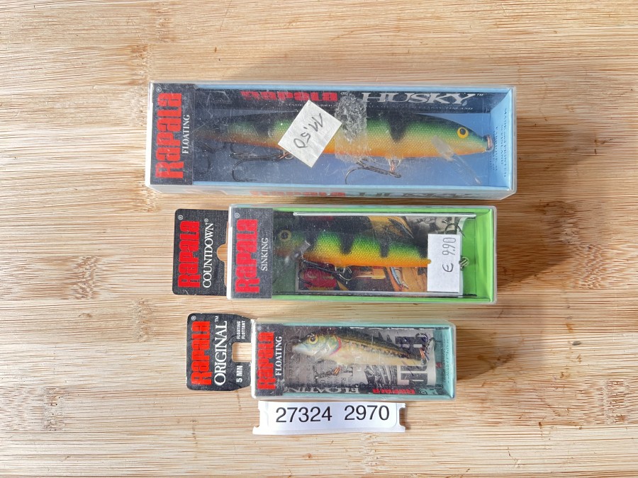 Kunstköder, Rapala, Husky 13,50cm, Countdown 10cm, Floating 5cm, neu