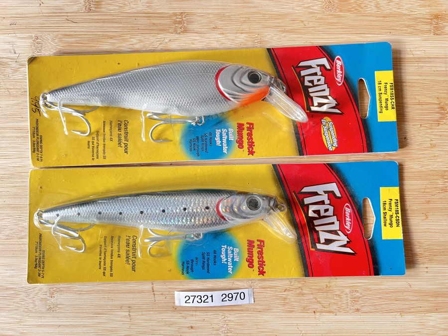 Kunstköder, Berkley Frenzy Firestick Mungo, Frenzy Suspending En Suspension, neu