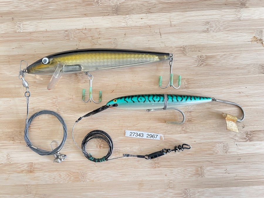 Big Game Wobbler, Rapala Makrele, 17cm, mit Stahlvorfach, Hering, 24cm, mit Stahlvorfanch, ungefischt