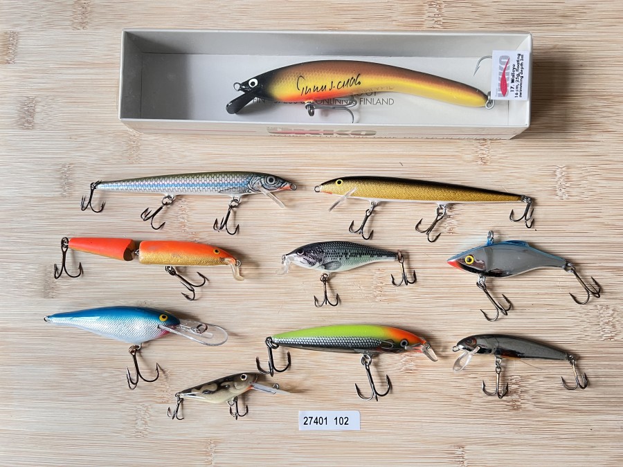 10 Wobbler: Turus Ukko - Rapala und andere Hersteller - neu und gebraucht