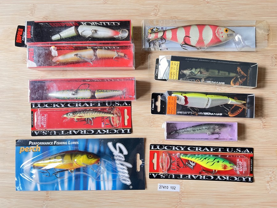 10 Wobbler, Behr, Lucky Craft, Rapala, Salmo, Savagear Lures, neu und gebraucht