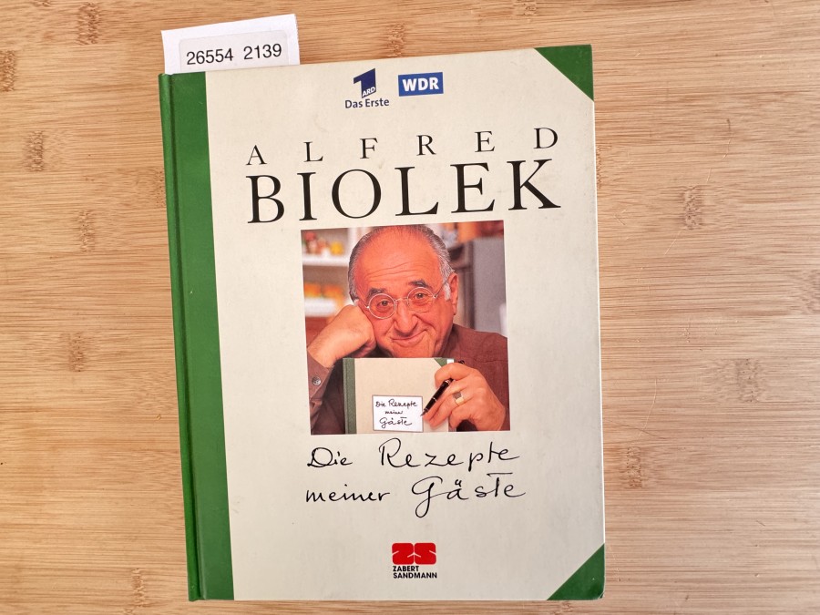 Die Rezepte meiner Gäste, Alfred Biolek