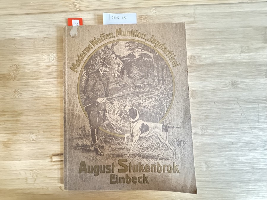 Katalog, August Stukenbrok, Einbeck, von 1912, Moderne Waffen, Munition, Jagdartikel, Ca, DIN A 4, 200 Seiten, sehr guter Zustand für sein Alter, auch eine Seite (167) ausschließlich Fischereiartikel, es müssten Angelgerätschaften von der Firma Sartorius sein. Interessanter Katalog auch vom Zubehör her