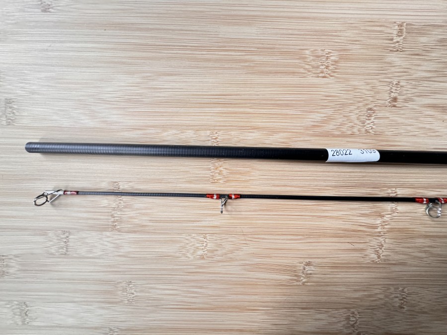 Spinnrute, Berkley Lighting Rod, powerd by IM6, 1125661-LRC-302/100m, 2tlg., 3,0m.Medium 'Action, Casting Weight 15-55gr, ohne Futteral, Gebrauchsspuren, Transportlänge 1560mm