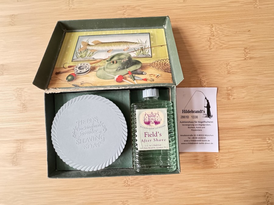 Rasierset, Buckingham Lavender, Field´s Shaving Soap und Field´s After Shave, in schöner Box