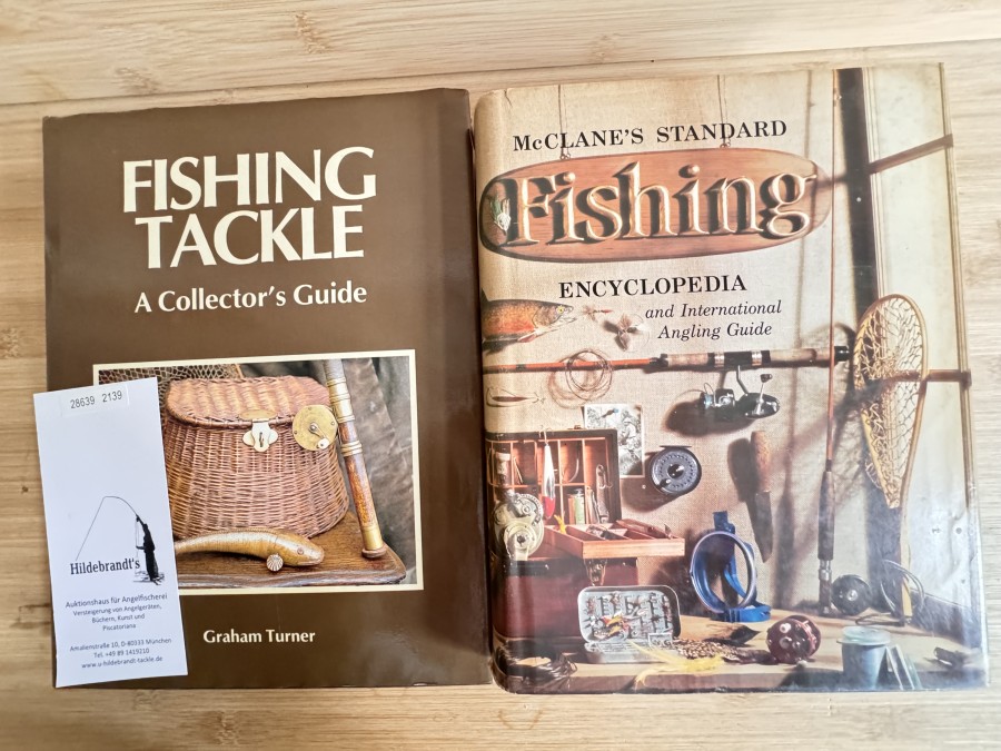 Fishing Tackle A Collector's Guide, Graham Turner, 1989, McClane´s Standard Fishing Encyclopedia and International Angling Guide, A. J. McClane, 1965