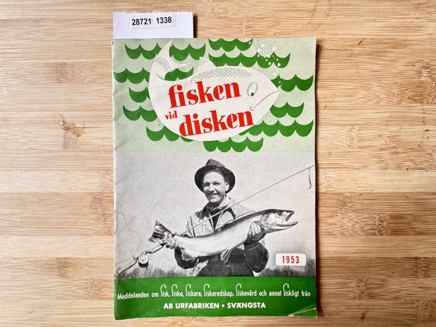 fisken vid disken 1953, AB Urfabriken, Svängsta, 16 Seiten