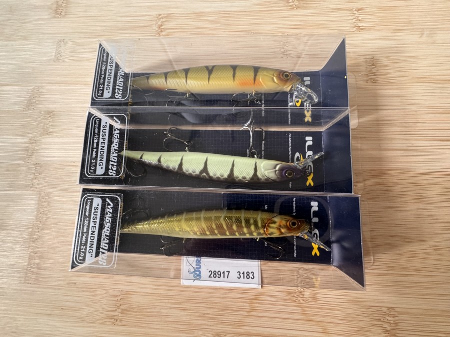 Wobbler, Illex, Magsquad 128 SP, HL Pike, Suspending 21g, 128mm, Illex, Magsquad 128 SP, Suspending 21g, 128mm, Illex, Magsquad 128 SP, Suspending 21g, 128mm, neu in Originalverpackung