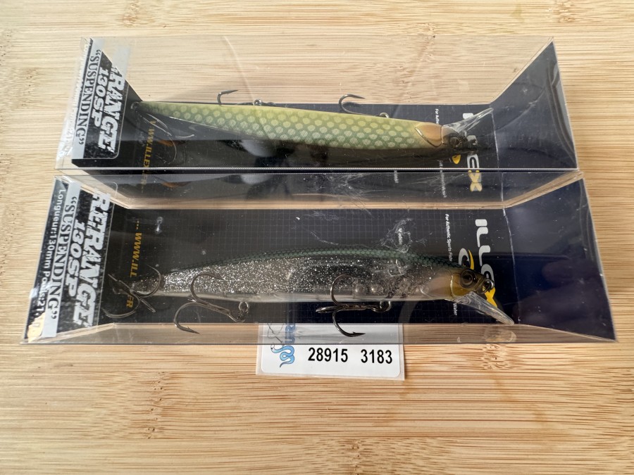 Wobbler, Illex, Retrange 130SP, Gold Carp, Suspending 21,2g,130mm, Illex, Retrange 130SP, Clear Bleak, Suspending 21g, 130mm, neu im Originalkarton