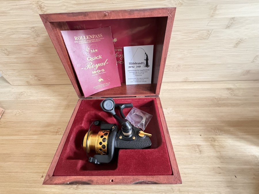Stationärrolle, DAM Quick - Royal - M.D.S. 2500, Rollenpass, Ersatzteile, neu im Karton