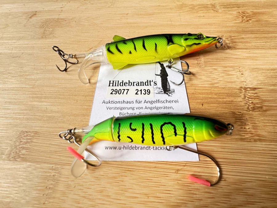 Wobbler, Whopper Plopper, 13cm, 35g und 9cm, 14g, neu und ungefischt