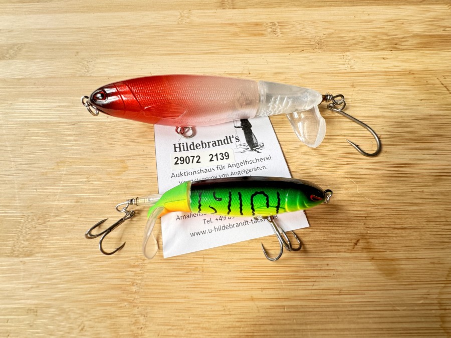 Wobbler, Whopper Plopper, 13cm, 35g und 9cm, 14g, neu und ungefischt