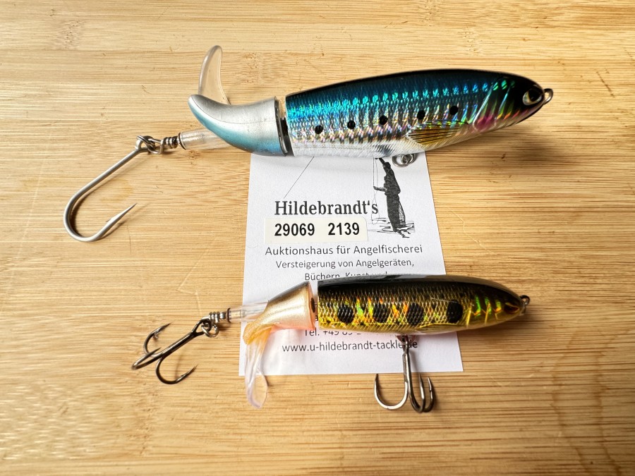 Wobbler, Whopper Plopper, 13cm, 36g und 9cm, 13g, neu und ungefischt